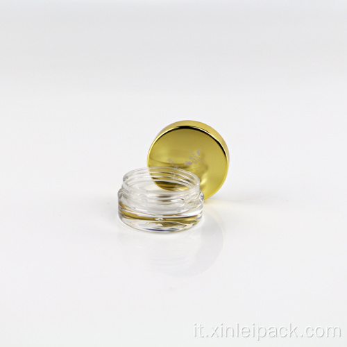 5g piccola forma rotonda cosmetica come vaso